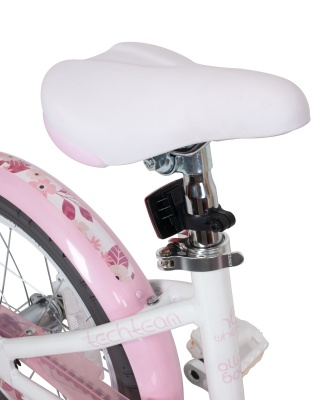 Велосипед TechTeam Milena, 18", алюминиевый сплав, бело-розовый в Магазине Спорт - Пермь