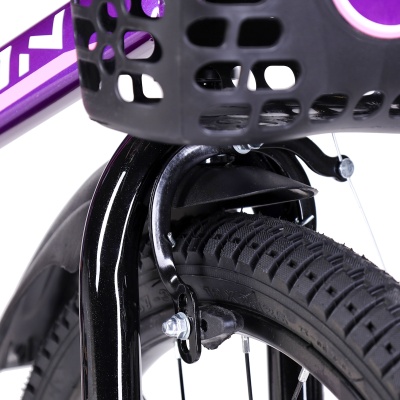 Велосипед Krypton Super KS01VP, 20", 1 скорость, цвет фиолетовый/розовый в Магазине Спорт - Пермь