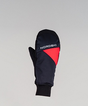 Варежки Nordski Jr.Arctic Black/Red WS (NSJ146190)