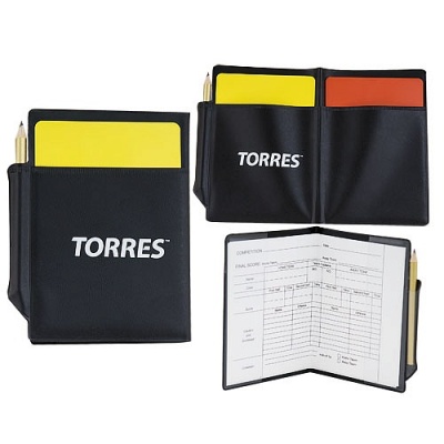 Бумажник судейский футбольный TORRES SS1155
