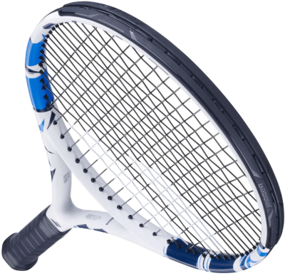 Ракетка для большого тенниса Babolat Evoke Team, 121245, ручка Gr 3, бело-синяя