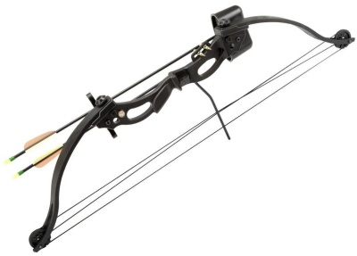 Лук детский блочный EK Kirupira (с комплектацией) СО-013В, черный