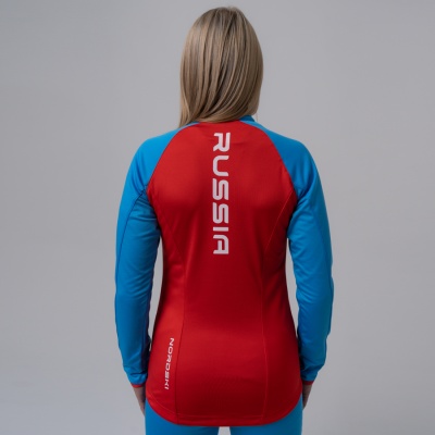 Разминочная куртка NORDSKI Premium Red/Blue NSW444987