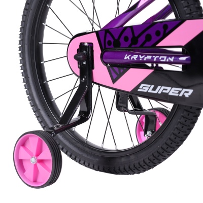 Велосипед Krypton Super KS01VP, 20", 1 скорость, цвет фиолетовый/розовый в Магазине Спорт - Пермь