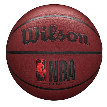 Мяч для баскетбола WILSON NBA Forge Crimson BSKT, WTB8201XB06, размер 6