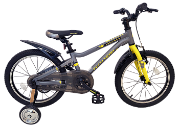 Велосипед TechTeam Drift, 16", алюминиевая рама, серый