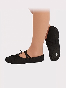 Балетка концертная без усиленного мыса БАЛ 2.2 черные