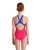 Купальник детский Arena BIGLOGO SWIM PRO BACK JR 001332 980, freak rose-neon blue в магазине Спорт - Пермь