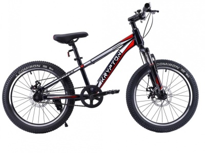 Велосипед Krypton Hyperion KH10B20HF, 20", 1 скорость, темно-синий/красный в Магазине Спорт - Пермь