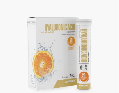 Maxler Гиалуроновая кислота с Витамином C Hyaluronic Acid with Vitamin C (20 таб) в магазине Спорт - Пермь