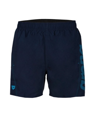 Шорты для плавания и пляжа Arena FUNDAMENTALS BOXER R 006444 780,цвет Navy-turquoise в магазине Спорт - Пермь