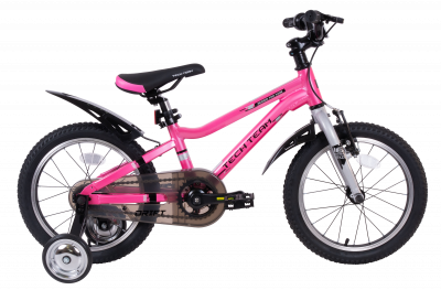 Велосипед TechTeam Drift, 16", алюминиевая рама, розовый в Магазине Спорт - Пермь