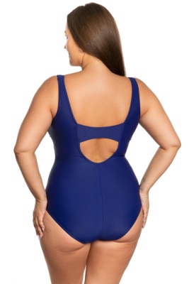 Слитный моделирующий купальник Mad Wave Silena HiClo Blue M0144 17 04W в магазине Спорт - Пермь