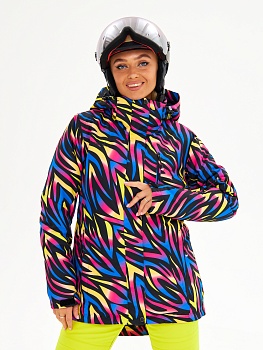 Женская горнолыжная сноубордическая куртка Alpha Endless Ultra Chaleur SNB (423/316_2), Разноцветный