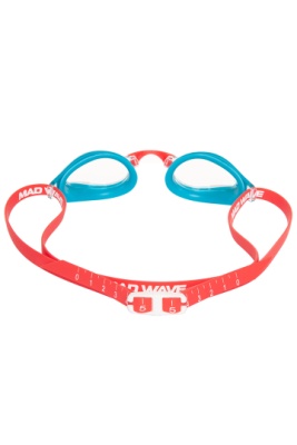 Очки для плавания для юниоров Mad Wave Accelerator,  M0434 05 0 05W, Red в магазине Спорт - Пермь