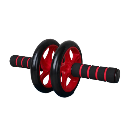 Ролик для пресса Woohooo Double Wheel Ab Roller R16, красный в Магазине Спорт - Пермь