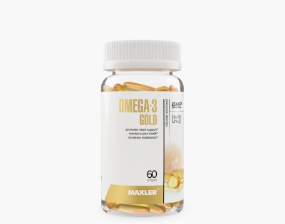 Maxler Omega-3 Gold (60 капсул) в магазине Спорт - Пермь