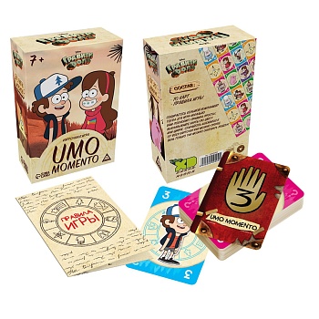 Карточная игра UNO MOMENTO" Графити Фолз, артикул 7329910