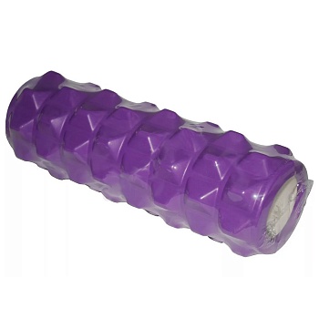 Ролик для йоги Stingrey YW-6006/33PR, 33 см, фиолетовый в Магазине Спорт - Пермь