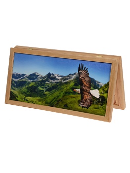 Нарды (Кинешма) печать Парящий орел / 50 х 25 см