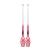 Булавы SASAKI М-34JKGH Galaxy Input-Rubber Clubs, 40,5 см, W X CYP - белый-вишня-розовый