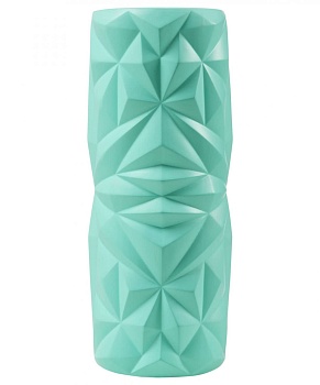 Ролик массажный Starfit FA-507, EVA/PP, средняя жесткость, 32,5x12,5 cм, мятный/серый в Магазине Спорт - Пермь