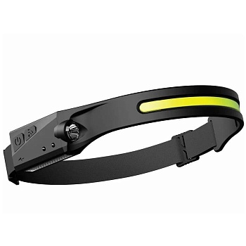 Фонарь налобный LED Огонь НТ-116/Р-G28/5808A/BL-G28, аккумуляторный