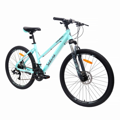 Велосипед COMIRON SAKURA, 26", 21 скорость, (17 рама), голубой в Магазине Спорт - Пермь