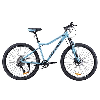 Велосипед COMIRON DESIRE 27,5", 10 скоростей, (17 рама), голубой