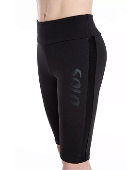 Велошорты для гимнастики, хореографии, танцев из хлопка Solo RG758-107 черные