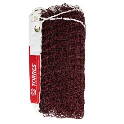 Сетка бадминтонная TORRES TOURNAMENT, BD00101, 1.2 мм, нейлон, с тросом