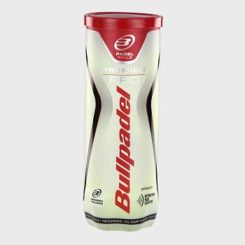 Мячи для падела BULLPADEL Premium PRO, 471959/N73900000, 3 шт, желтый