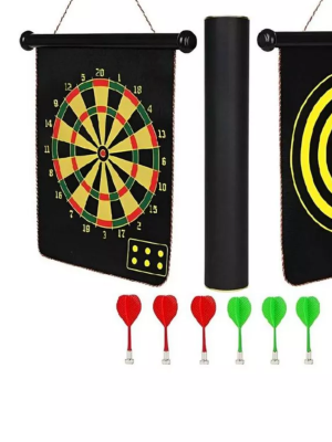 Набор для игры в дартс магнитный двухсторонний, 12 4032В