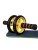 Ролик для пресса Woohooo Double Wheel Ab Roller, 32 х 32 х 15см, желтый в Магазине Спорт - Пермь