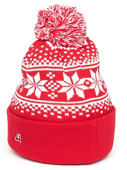 Шапка детская Atributika&Club ФК Спартак 93502, красная, размер 52-54