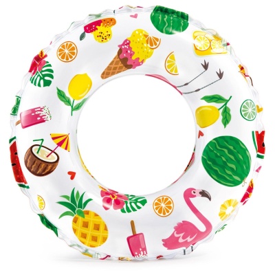 Круг надувной Intex "Яркий" 59241NP, d=61 см (от 6-10 лет), цвет МИКС, артикул 589361 в магазине Спорт - Пермь