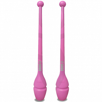 Булавы SASAKI M-34H Input-Rubber Clubs, 44 см, цвет FRP - розовый