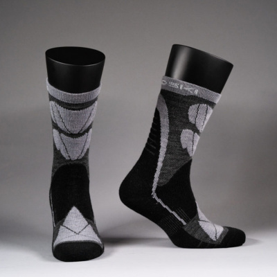 Носки Nordski Wool black/grey (NSV422201)