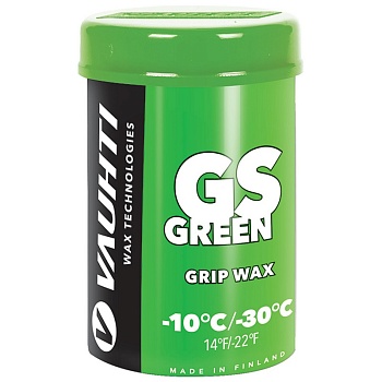 Мазь держания VAUHTI GS Green (-10/-30C), EV357-GSG, 45г в магазине Спорт - Пермь
