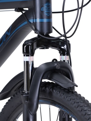 Велосипед COMIRON UNIVERSE 26", 21 скорость (рама 17), черный графит в Магазине Спорт - Пермь