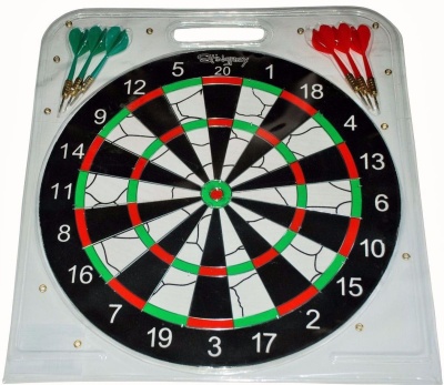 Набор для игры в Дартс 15" (мишень+6 дротиков) DG531505С