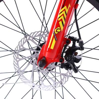 Велосипед COMIRON RABEL, 20", (рама 12), 7 скоростей, красный в Магазине Спорт - Пермь