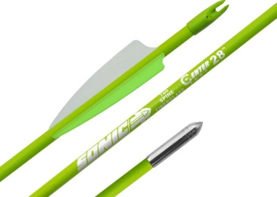 Стрела лучная фибергласс Centershot Sonic 28" оперение Parabolic 3" Арт. CSTJ-C05002-28