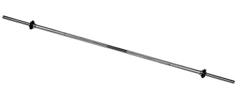 Гриф MB Barbell, длина 1800мм, d=25мм, хром, нагрузка до 150кг, вес 8,2 кг в Магазине Спорт - Пермь