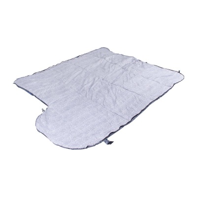 Спальный мешок Следопыт Traveller XL, 190+35*85см, серый