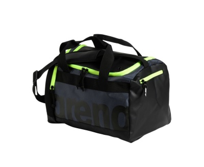 Сумка Arena SPIKY III DUFFLE, 25 литров, 004931, 101 цвет- dark_smoke-neon_yellow в магазине Спорт - Пермь