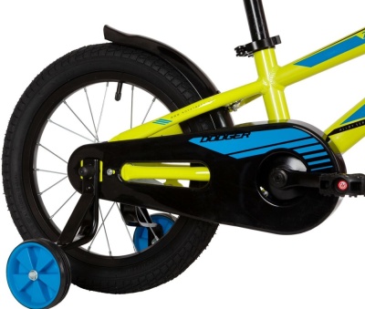 Велосипед NOVATRACK DODGER 16", алюминий, зеленый в Магазине Спорт - Пермь