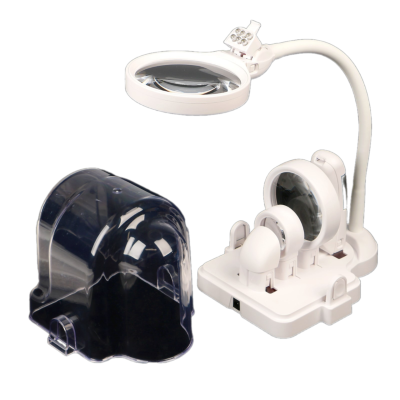 Лупа третья рука для пайки 2x, 5x, 16x, 90мм,75мм,37мм, артикул 3103985