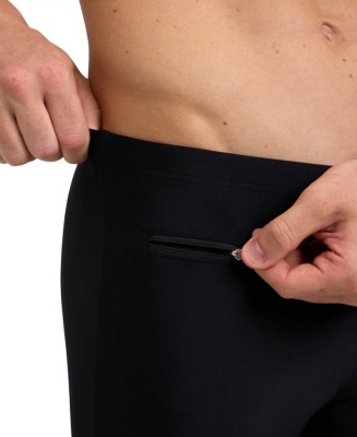 Мужские плавки-шорты Arena ONE ZIP SWIM SHORT, 006159 500, black в магазине Спорт - Пермь
