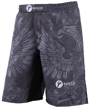 Шорты для MMA  Rusco Sport Black Herb, взрослые в магазине Спорт - Пермь